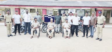 ಬೈಕ್ ಕಳ್ಳತನ ಪ್ರಕರಣ ಭೇದನೆ: ಆರೋಪಿ ಬಂಧನ, 13 ಬೈಕ್ಗಳ ವಶ
