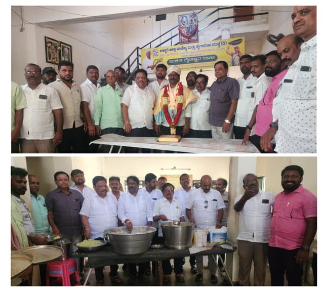 ರೈತಣ್ಣನ ಊಟ ಯೋಜನೆ’ಗೆ ತಿಮ್ಮನಗೌಡರ ಬೆಂಬಲ, ರೈತರಿಗೆ ವಿಶೇಷ ಭೋಜನ