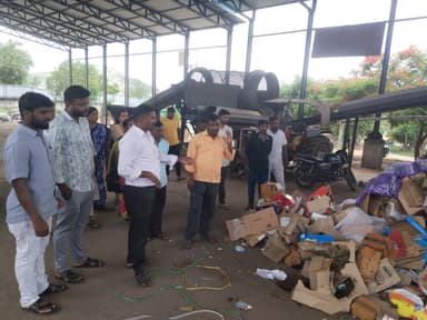 ಪೌರಕಾರ್ಮಿಕರಿಗೆ ಘನ ತ್ಯಾಜ್ಯ ವಿಲೇವಾರಿ ಕುರಿತು ಅಧ್ಯಯನ ಪ್ರವಾಸ
