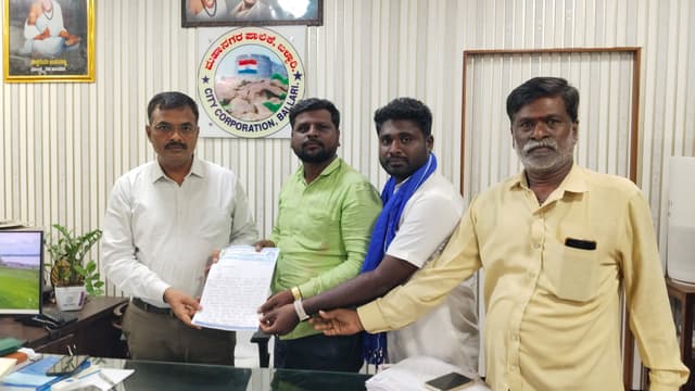 ಕಮಿಷನ್ ಹೊಡೆಯುವ ಹುನ್ನಾರದ ಈ ಕಾಮಗಾರಿಯನ್ನು ತಕ್ಷಣ ನಿಲ್ಲಿಸಲು ಮನವಿ