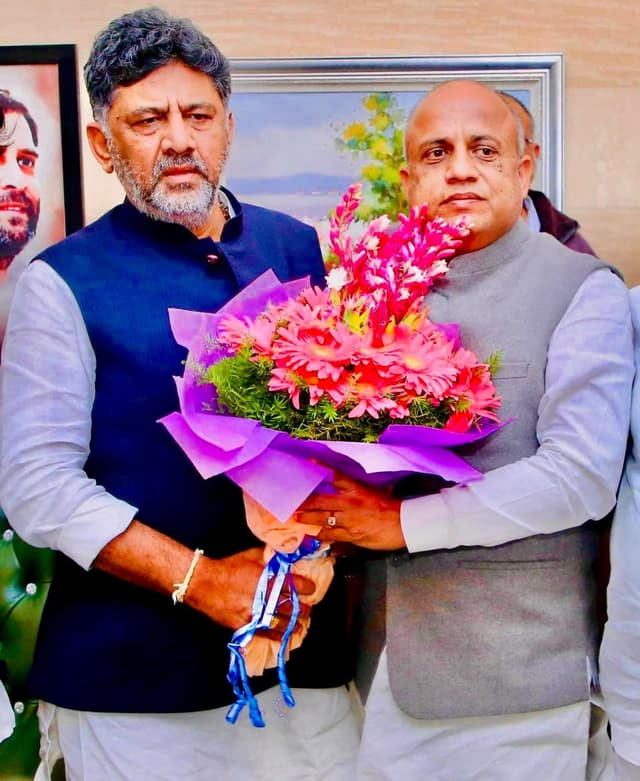 ಡಿಕೆಶಿ ಶೀಘ್ರ ಮುಖ್ಯಮಂತ್ರಿಯಾಗುತ್ತಾರೆ- ಕಾಂಗ್ರೆಸ್ ಮುಖಂಡ ಮಳಿಮಠ ಭವಿಷ್ಯ