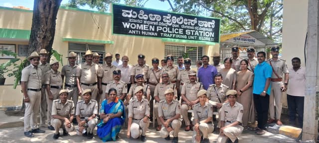 ಸಸಿ ನೆಡುವ ಮೂಲಕ ವಿಶ್ವ ಪರಿಸರ ದಿನವನ್ನು ಆಚರಿಸಿದ ಪೊಲೀಸ್ ಇಲಾಖೆ : ನವೀಕೃತ ಜಿಲ್ಲಾ ಮಹಿಳಾ ಠಾಣೆ ಉದ್ಘಾಟಿಸಿ ಶುಭ ಕೋರಿದ ಜಿಲ್ಲಾ ಪೊಲೀಸ್ ವರಿಷ್ಠಾಧಿಕಾರಿ ಸಿ.ಕೆ.ಬಾಬಾ