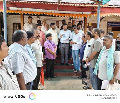 ಮನೆ ಕುಸಿತಕ್ಕೆ ಪರಿಹಾರ ನೀಡಲು ಮನವಿ ಸಲ್ಲಿಕೆ
